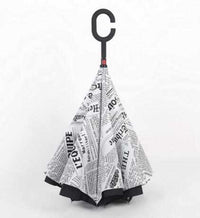 Reverse Folding Double Layer Umbrella-parasol and rain umbrella-Golonzo