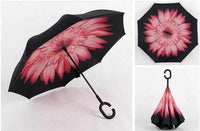 Reverse Folding Double Layer Umbrella-parasol and rain umbrella-Golonzo