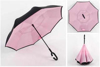 Reverse Folding Double Layer Umbrella-parasol and rain umbrella-Golonzo