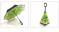 Reverse Folding Double Layer Umbrella-parasol and rain umbrella-Golonzo