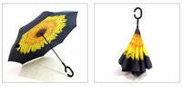 Reverse Folding Double Layer Umbrella-parasol and rain umbrella-Golonzo