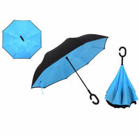 Reverse Folding Double Layer Umbrella-parasol and rain umbrella-Golonzo