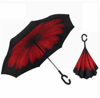 Reverse Folding Double Layer Umbrella-parasol and rain umbrella-Golonzo