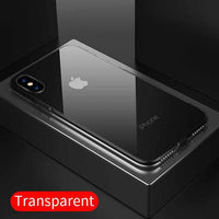 Glass Case For iPhone X - 9H Hardness Ultra Thin-Mobile Phone Case-Golonzo