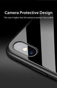 Glass Case For iPhone X - 9H Hardness Ultra Thin-Mobile Phone Case-Golonzo
