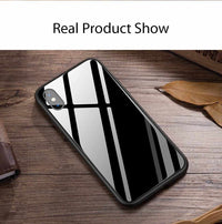 Glass Case For iPhone X - 9H Hardness Ultra Thin-Mobile Phone Case-Golonzo