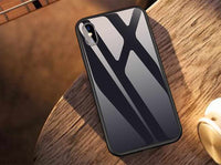 Glass Case For iPhone X - 9H Hardness Ultra Thin-Mobile Phone Case-Golonzo