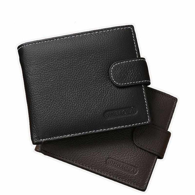 Purse - Genuine Leather Men's Wallets-Wallet and Money Clip-Golonzo