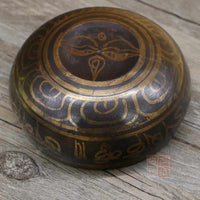 Tibetan Singing Bowl-Decorative Bowl-Golonzo