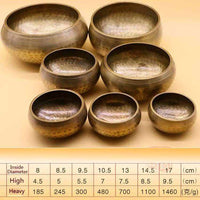 Tibetan Singing Bowl-Decorative Bowl-Golonzo