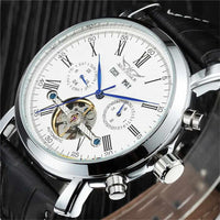 Tourbillon - Full Calendar Auto Mechanical Mens Watches-Watch-Golonzo
