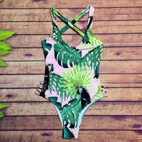 Women One Piece Bikini Swimsuit-Swimsuit-Golonzo