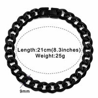 Men Bracelet Cuban links & chains Stainless Steel-Bracelet-Golonzo