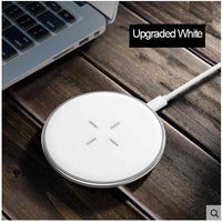 Qi Wireless Charger, 10W Fast Charger Alloy Base Low Temperature-mobile phone accessories-Golonzo
