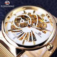 Forsining + Fashion Skeleton Model-Watch-Golonzo