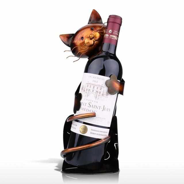 Cat Wine Holder-Wine Racks-Golonzo