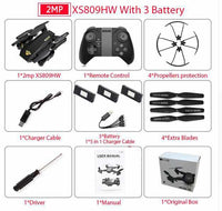 RC Mini Foldable Selfie Drone with Wifi-RC Helicopter and Drone-Golonzo