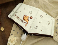 Lazy Cat Automatic Mini Umbrella-parasol and rain umbrella-Golonzo