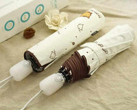 Lazy Cat Automatic Mini Umbrella-parasol and rain umbrella-Golonzo