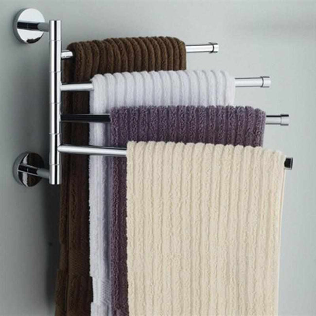 Stainless Steel Rotating Towel Holder-Towel Racks and Holder-Golonzo