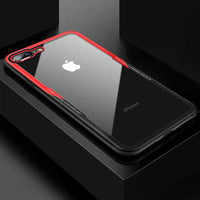 Glass Case for iPhone 7 8 Plus - 9H Hardness Anti Scratch-Mobile Phone Case-Golonzo