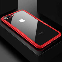 Glass Case for iPhone 7 8 Plus - 9H Hardness Anti Scratch-Mobile Phone Case-Golonzo