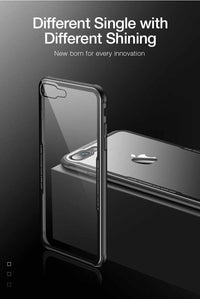 Glass Case for iPhone 7 8 Plus - 9H Hardness Anti Scratch-Mobile Phone Case-Golonzo