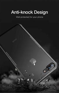 Glass Case for iPhone 7 8 Plus - 9H Hardness Anti Scratch-Mobile Phone Case-Golonzo
