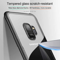 Glass Case for Samsung Galaxy S9 Plus - 9H Hardness Anti Scratch-Mobile Phone Case-Golonzo
