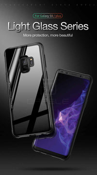 Glass Case for Samsung Galaxy S9 Plus - 9H Hardness Anti Scratch-Mobile Phone Case-Golonzo