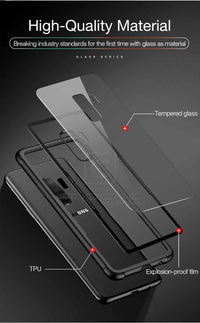 Glass Case for Samsung Galaxy S9 Plus - 9H Hardness Anti Scratch-Mobile Phone Case-Golonzo