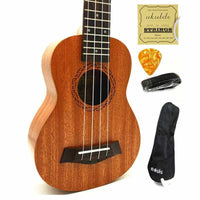 Ukulele Concert / Soprano / Tenor - Mini Hawaii Acoustic Guitar-Guitars-Golonzo