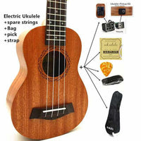 Ukulele Concert / Soprano / Tenor - Mini Hawaii Acoustic Guitar-Guitars-Golonzo