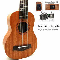Ukulele Concert / Soprano / Tenor - Mini Hawaii Acoustic Guitar-Guitars-Golonzo