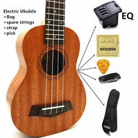 Ukulele Concert / Soprano / Tenor - Mini Hawaii Acoustic Guitar-Guitars-Golonzo