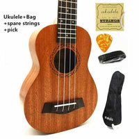 Ukulele Concert / Soprano / Tenor - Mini Hawaii Acoustic Guitar-Guitars-Golonzo