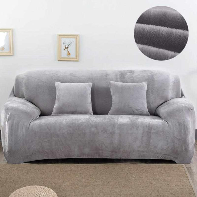 Plush Fabric Sofa cover-Chair and Sofa Support-Golonzo