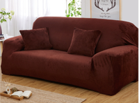 Plush Fabric Sofa cover-Chair and Sofa Support-Golonzo