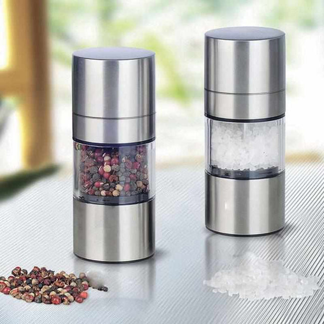 Stainless Steel Salt and Pepper Grinder-Salt and Pepper Shaker-Golonzo