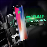 Metal Gravity Car Holder and Wireless Charger-mobile phone accessories-Golonzo