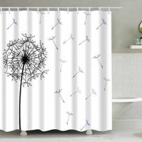 Fashion Pattern Shower Curtain-Shower Curtains-Golonzo