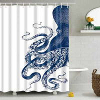 Fashion Pattern Shower Curtain-Shower Curtains-Golonzo