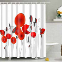 Fashion Pattern Shower Curtain-Shower Curtains-Golonzo