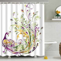 Fashion Pattern Shower Curtain-Shower Curtains-Golonzo