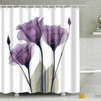 Fashion Pattern Shower Curtain-Shower Curtains-Golonzo