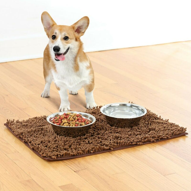 Super Absorbent Pet Mat - Cat or Dog Dirt and Food Mess Traps-Bath Mat and Rug-Golonzo