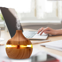 Ultrasonic Mist Humidifier - Wood Grain-Humidifier-Golonzo