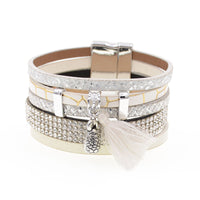 Women Fashion Leather Bracelets-Bracelets-Golonzo