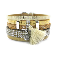 Women Fashion Leather Bracelets-Bracelets-Golonzo