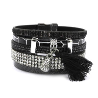 Women Fashion Leather Bracelets-Bracelets-Golonzo
